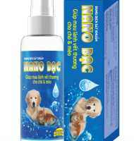 Thuốc Xịt Da Trầy Xướt Chó Mèo | NANO BẠC 100ML | CHÂU THÀNH