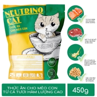 THỨC ĂN MÈO CON - NEUTRINO CAT 450G | CHÂU THÀNH