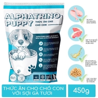 THỨC ĂN CHÓ CON - ALPHATRINO 450G | CHÂU THÀNH