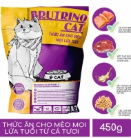 THỨC ĂN MÈO TRƯỞNG THÀNH - BRUTRINO CAT 450G | CHÂU THÀNH